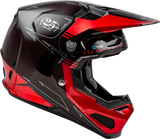Fly Racing Formula S Carbon Legacy Helmet - Red Carbon/Black