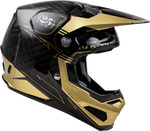 Fly Racing Formula S Carbon Legacy Helmet - Black/Gold