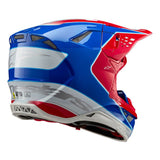 Alpinestars Supertech M10 Aeon MIPS® Helmet - Bright Red/Blue
