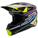Alpinestars SM3 Wurx Youth Helmet - Black/Yellow/Blue/Red
