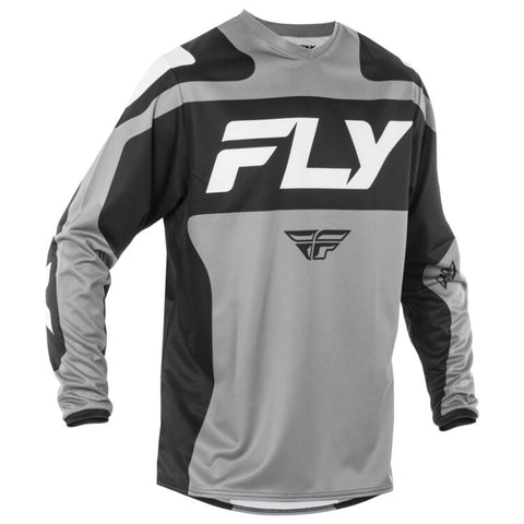 Fly Racing F-16 Jersey - Grey/Black/White