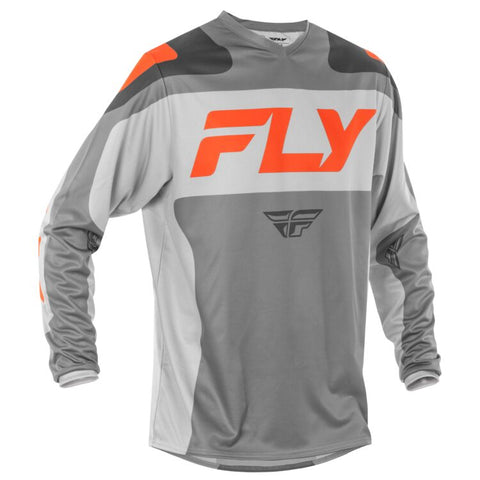 Fly Racing F-16 Jersey - Grey/Orange