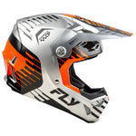 Fly Racing Formula CP Slice Helmet - Grey/Orange/Black
