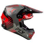 Fly Racing Formula CP Slice Helmet - Grey/Red/Black