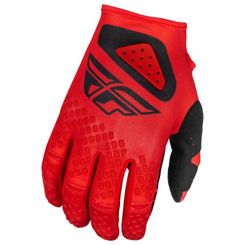 Fly Racing Kinetic Center Gloves - Red/Black