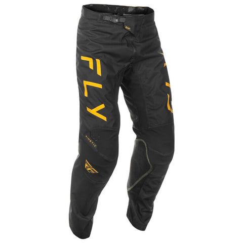 Fly Racing Kinetic Center Pants - Black/Gold