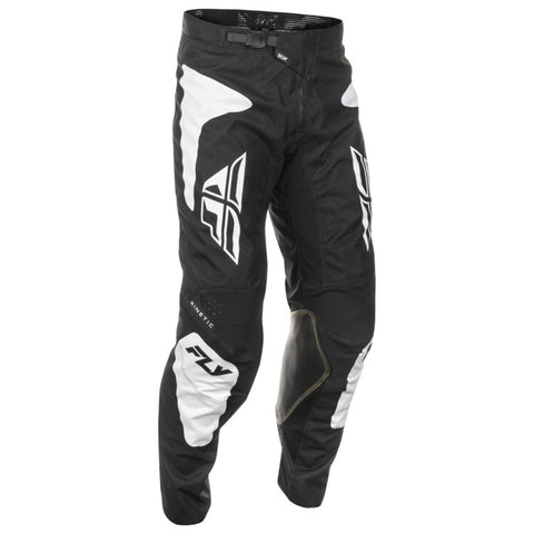 Fly Racing Kinetic Sym Pants - Black/White