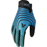 Thor Launchmode Identity Gloves - Teal/Black