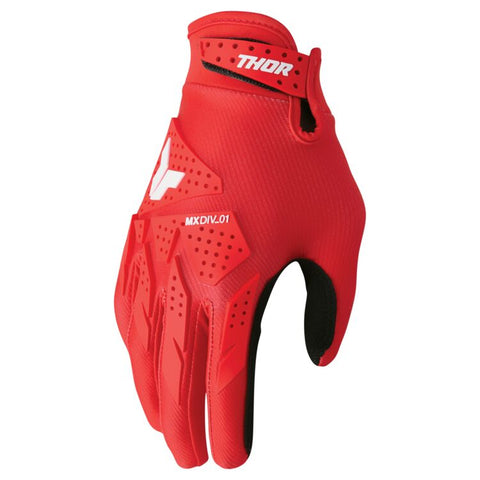 Thor Launchmode XP Gloves - Red